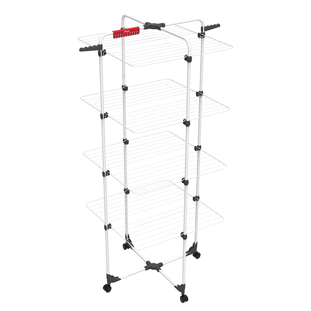 ᐅ Platzsparender Wäscheständer für kleine Wohnungen » Vileda Mixer 4